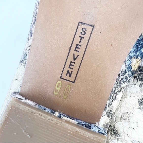 ✅ Steven By Steve Madden Hollie Snake Print Loafer SIZE 9 - Picture 7 of 9